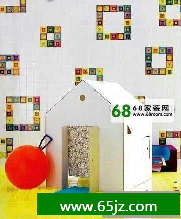 每早我们都会第一时间冲向浴室,怎么才能精神抖擞的开启一天的快乐心情呢?看看下面www.65jz.com精心为您推荐的瓷砖铺贴新创意吧,不妨尝试着改变下浴室装修效果和卫生间装修效果,让浴室和心情一样也靓丽。谁说浴室墙面不能有图案?浴室装修也靓丽 瓷砖铺贴新创意 图1
