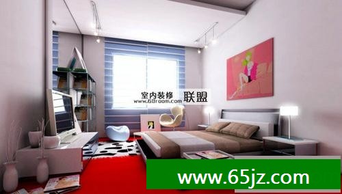 8款适合工薪阶层的绝色简约卧室装修效果图